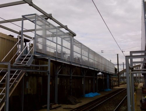 Passerelle entretien moteur